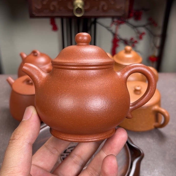茶壶紫砂180cc黄降坡高潘
