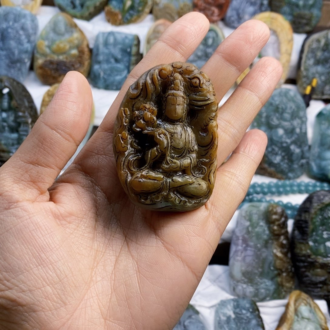 定制翡翠未镶嵌翡翠定制链接