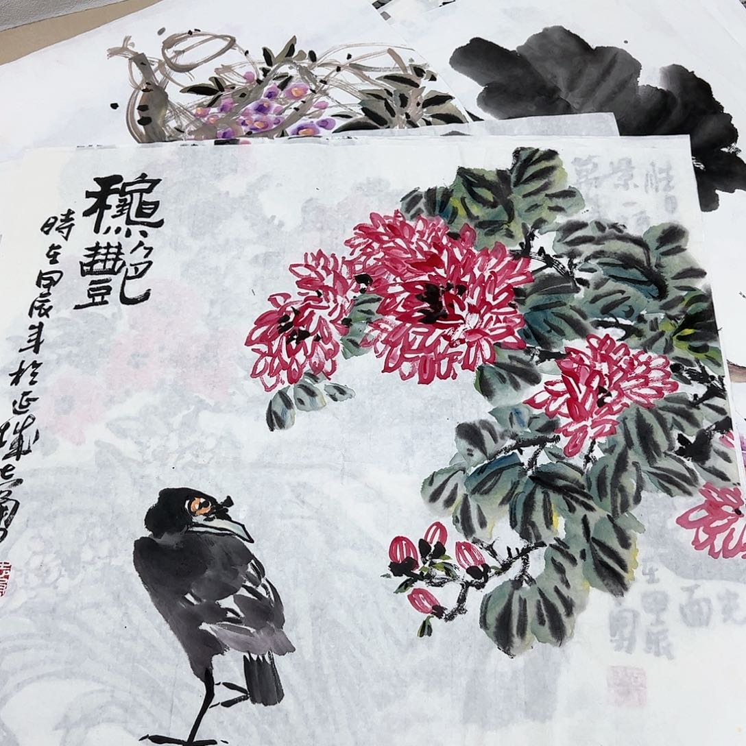 国画国画作品欣赏