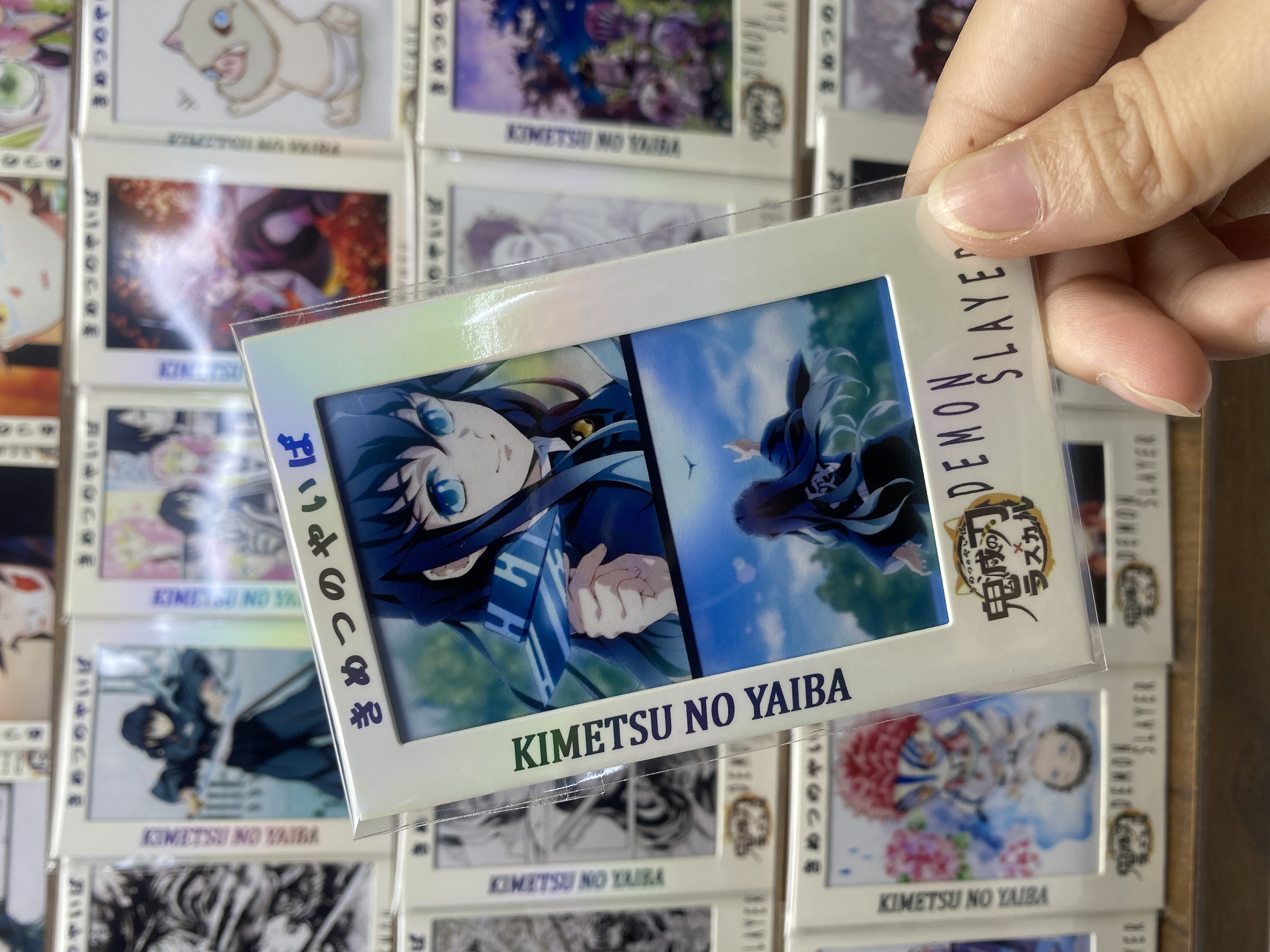 鬼灭之刃/光影卡大尺寸透卡/亚克力冰箱贴/二创动漫/周边收藏