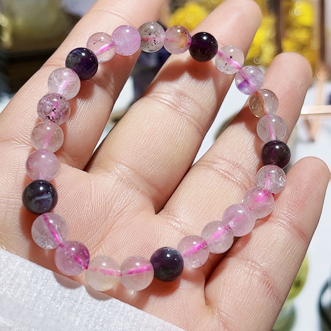 水晶天然水晶超强银S925镶嵌