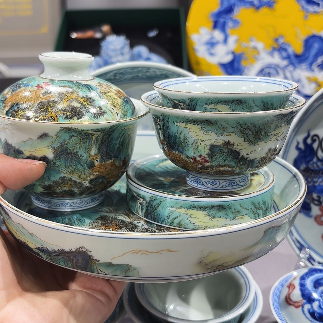 瓷片景德镇瓷器艺术