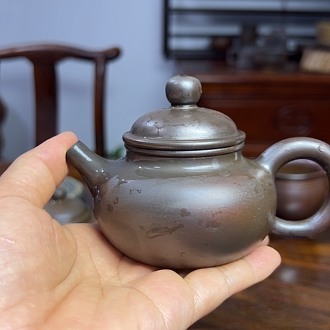 戬谷龙窑柴烧茶壶47