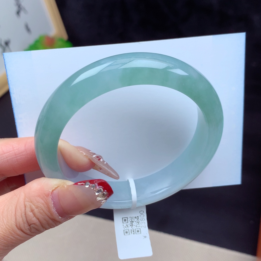 翡翠手镯未镶嵌缅甸翡翠手镯