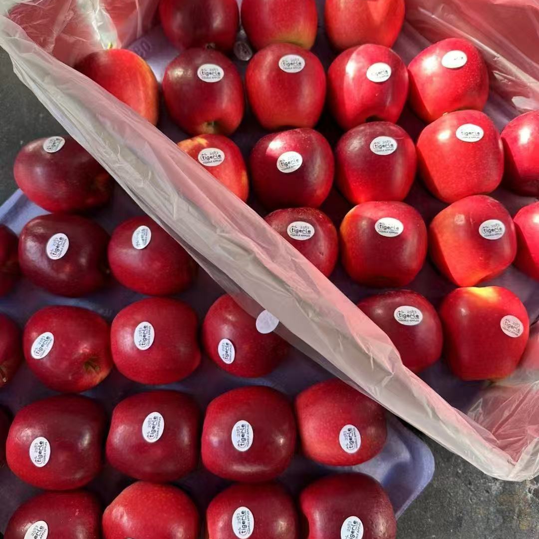 新西兰进口泰勒红玫瑰苹果大果脆甜多汁当季新鲜孕妇水果  约2斤红玫瑰苹果