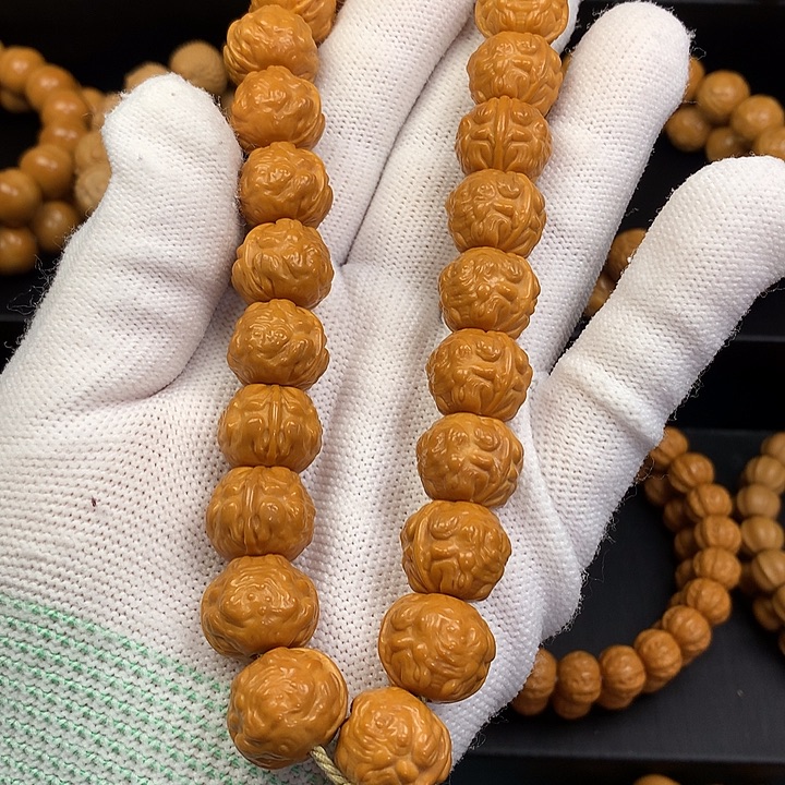 猴头核桃手串猴头