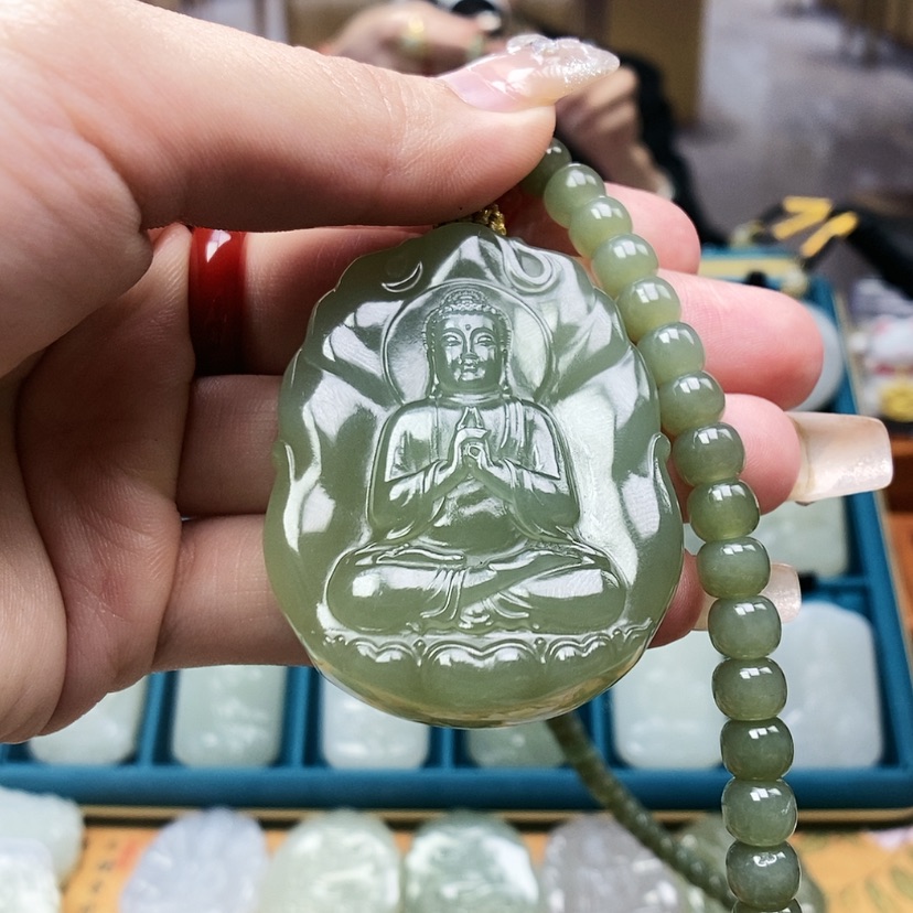 【闪购商品】和田玉颈饰未镶嵌执****诺