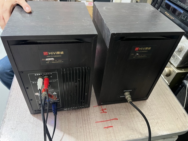8新 HIVI/惠威 二手有源音响 不包邮 成色如图