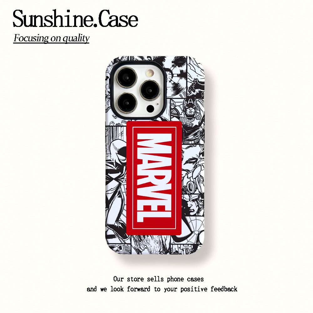 菲林二合一适用苹果华为vivo小米oppo手机壳漫威16PRO