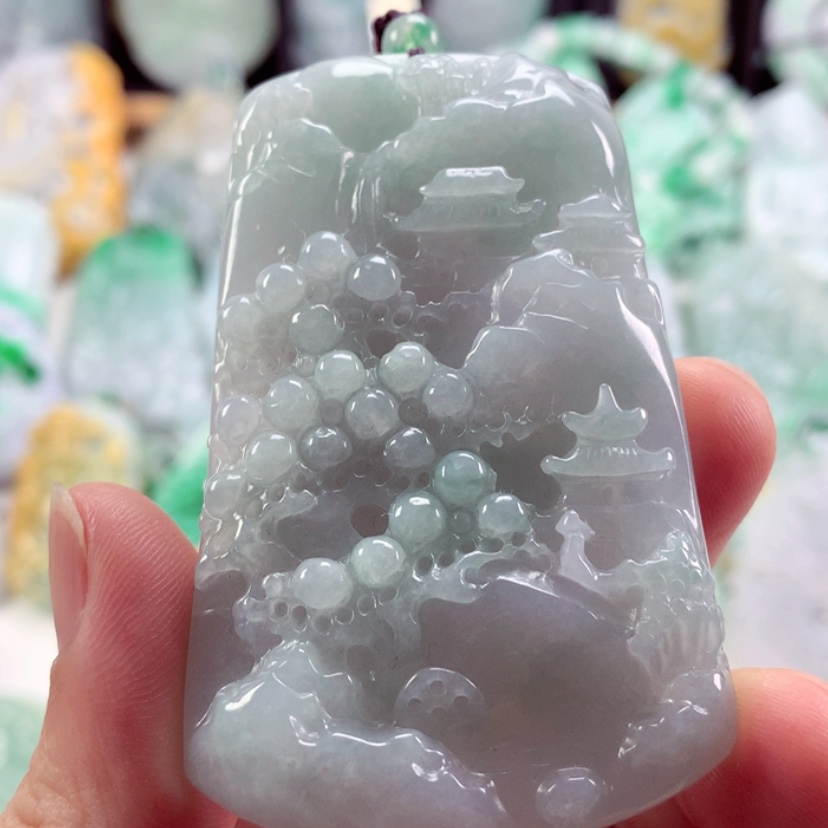 【闪购商品】翡翠吊坠(不含链)未镶嵌