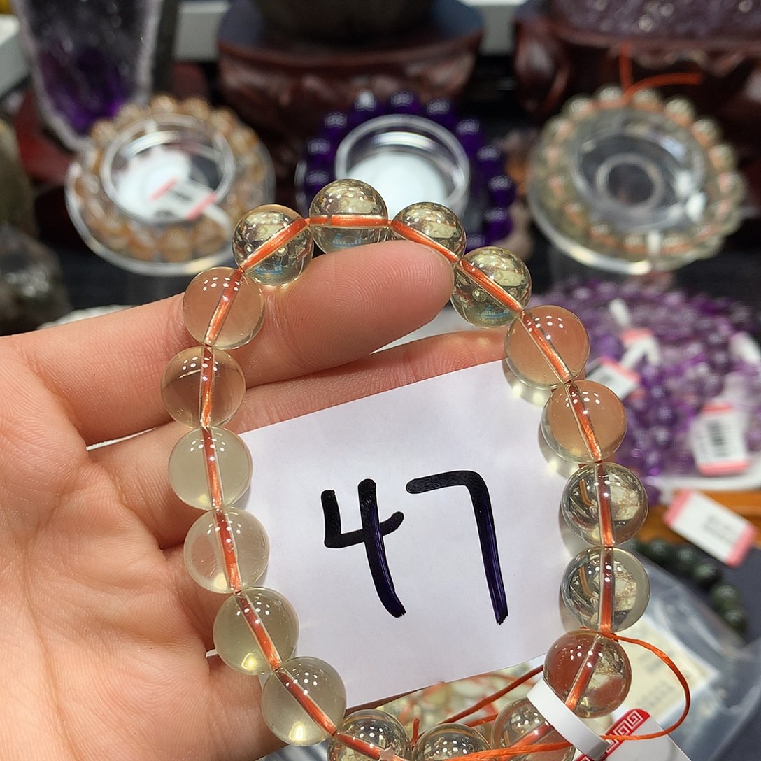 水晶手链未镶嵌天然