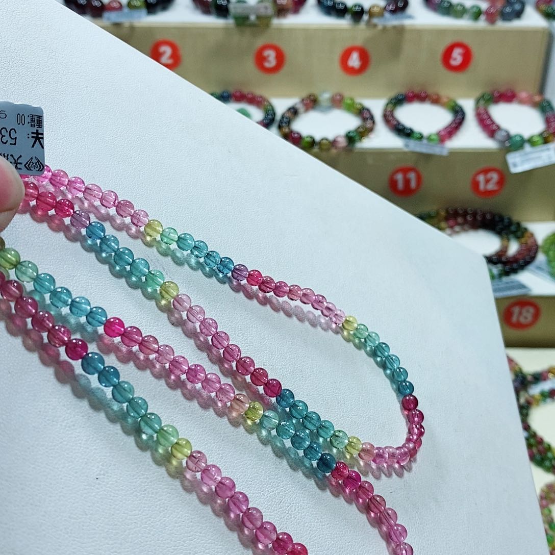 碧玺手链未镶嵌A****碧玺