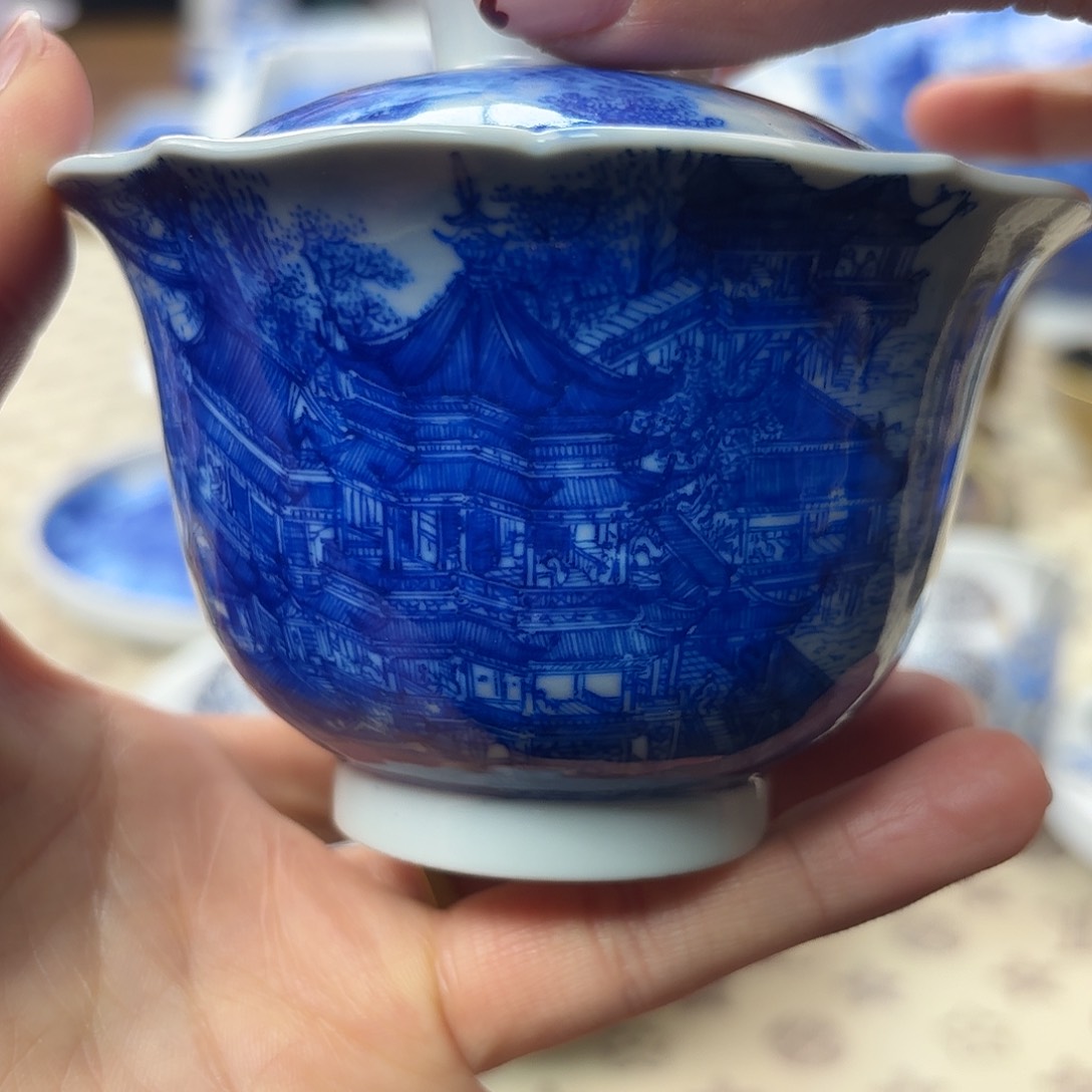 自成堂大明宫盖碗