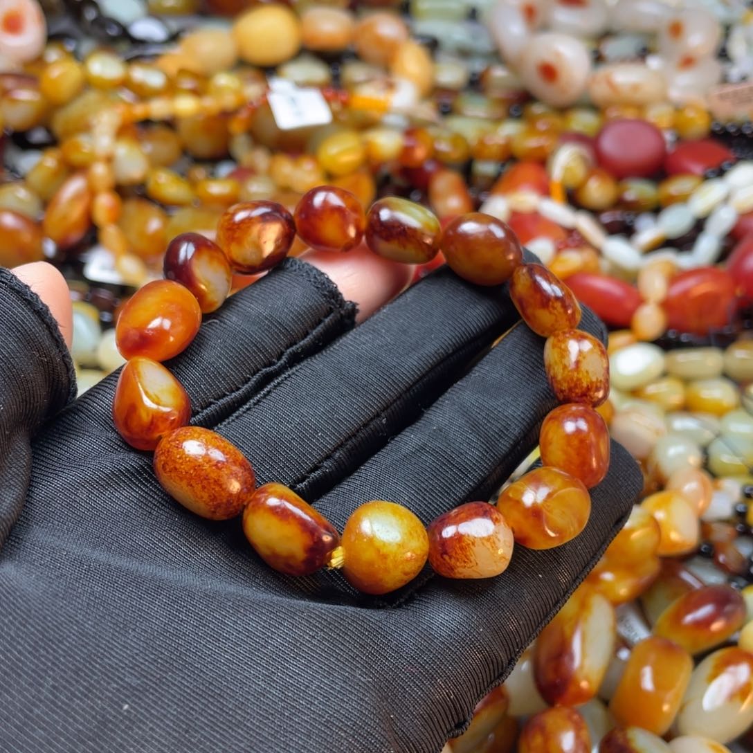 和田玉手链未镶嵌