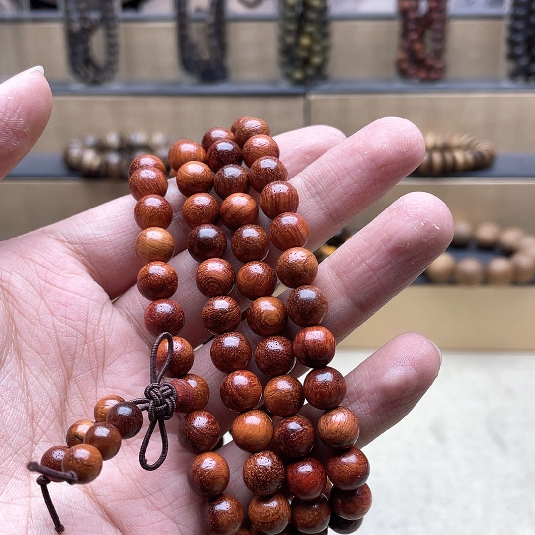 乌木类其他红奇手串325