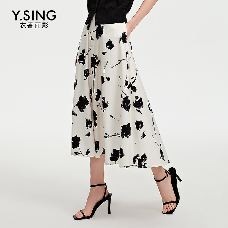 【达人专享】衣香丽影新款半身裙940323102