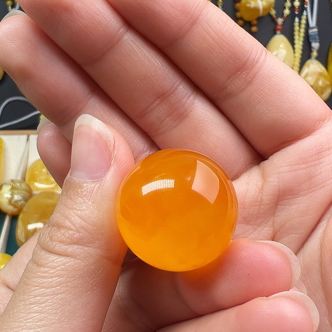 蜜蜡颈饰未镶嵌蜜蜡