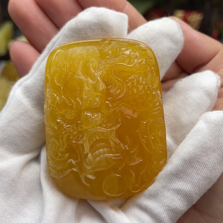 琥珀吊坠(不含链)未镶嵌