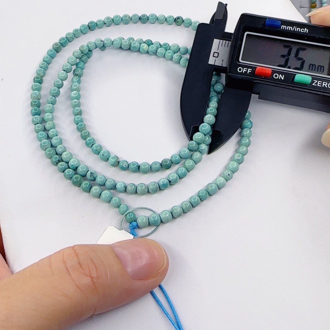 绿松石未镶嵌颈饰