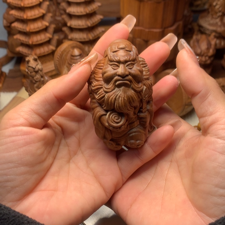 檀香木其他老山檀香手把件