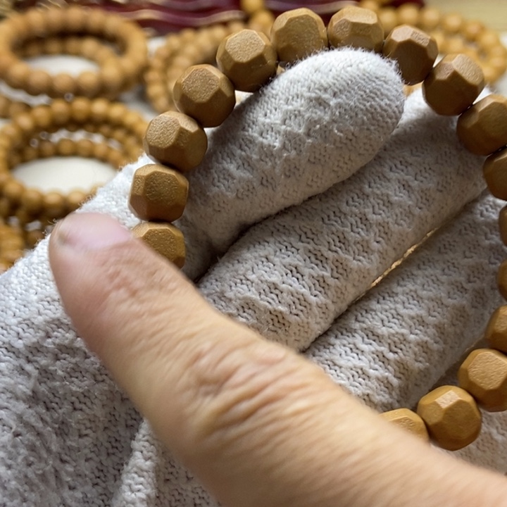 猴头核桃手串殊**歸星图六方9➕磨砂瑕疵款黑点