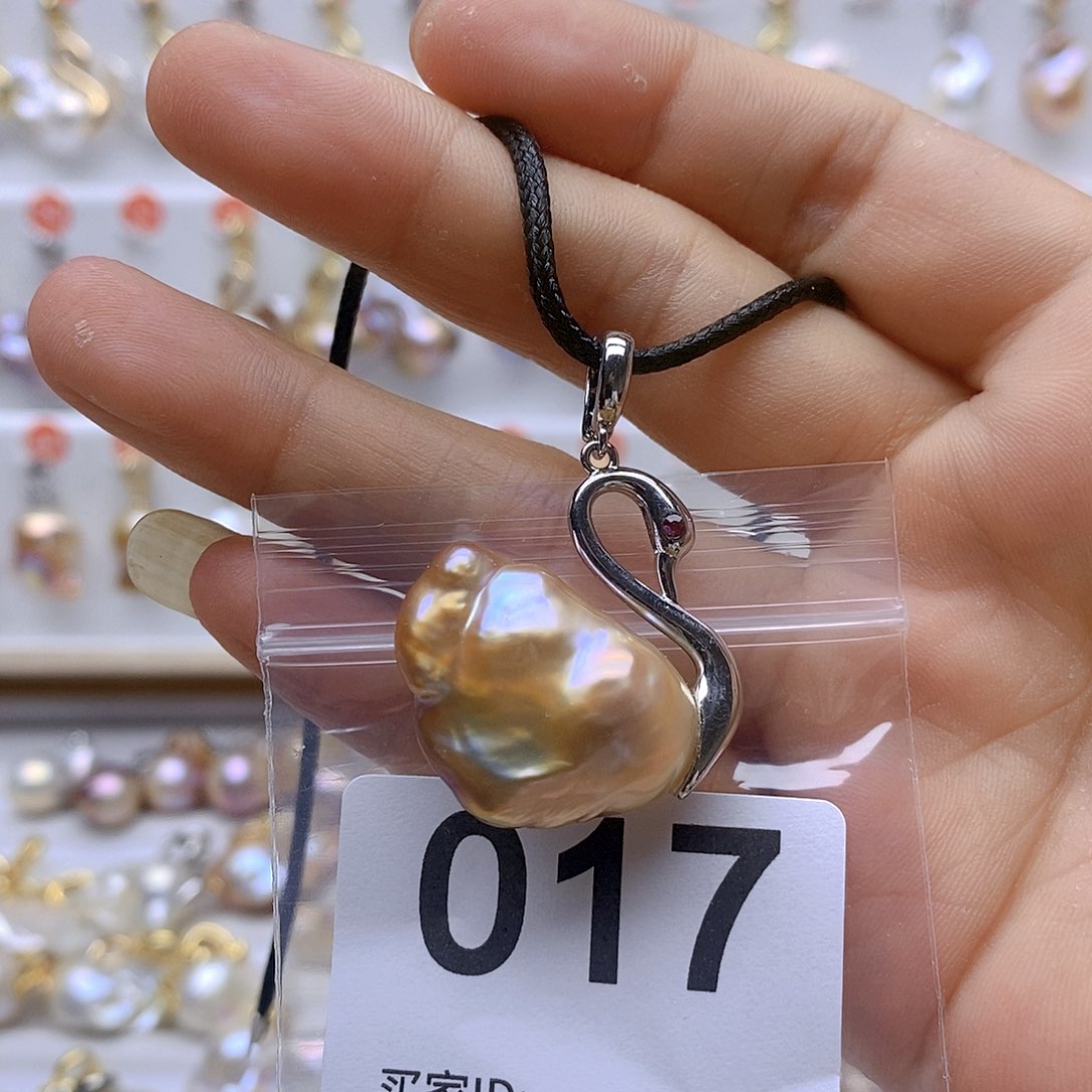 淡水珍珠未镶嵌颈饰17
