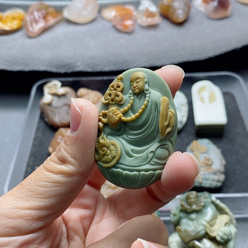 【闪购商品】未镶嵌吊坠定制石英质玉