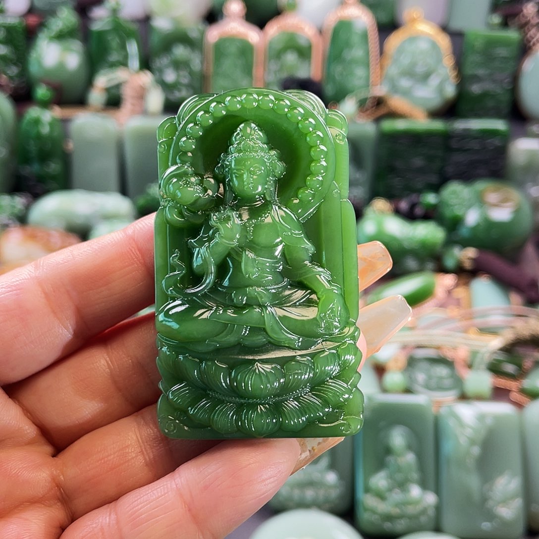 和田玉挂件未镶嵌