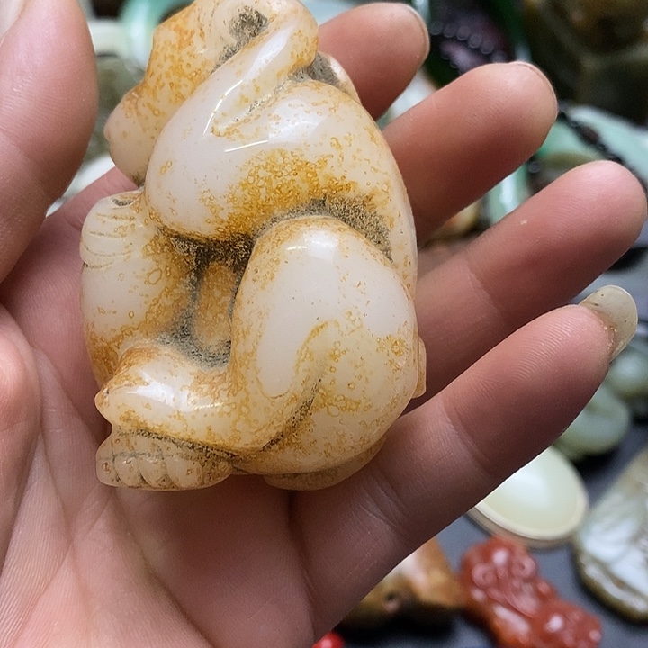 白玉菩提吊坠挂件