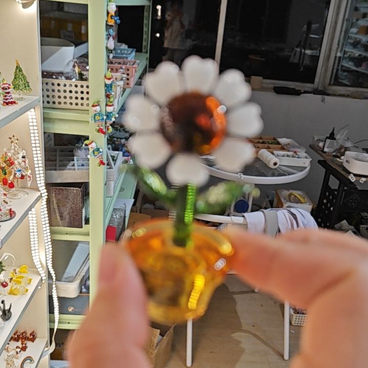 琉璃手工艺品向阳花