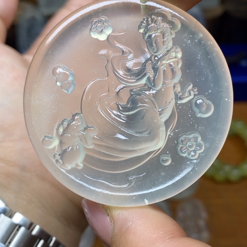 【闪购商品】蛇纹石玉颈饰未镶嵌