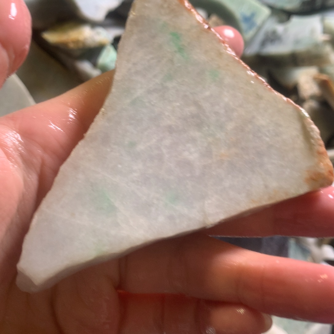 翡翠颈饰未镶嵌缅甸翡翠