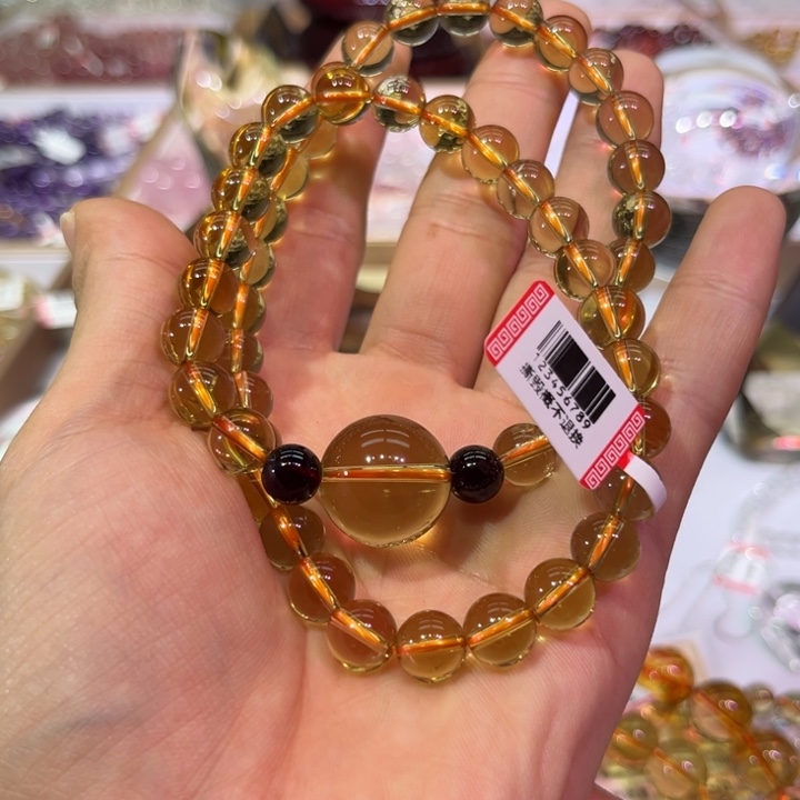 【闪购商品】水晶手链未镶嵌黄水晶