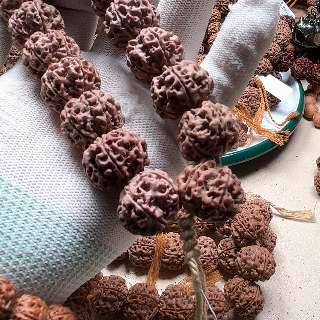 金刚菩提手串老*22五星双龙