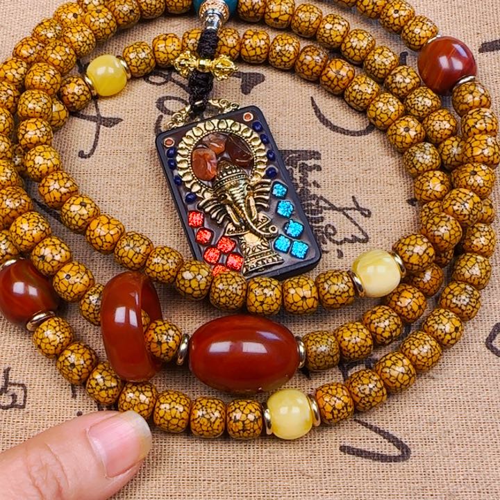 星月菩提吊坠甲*才脖挂