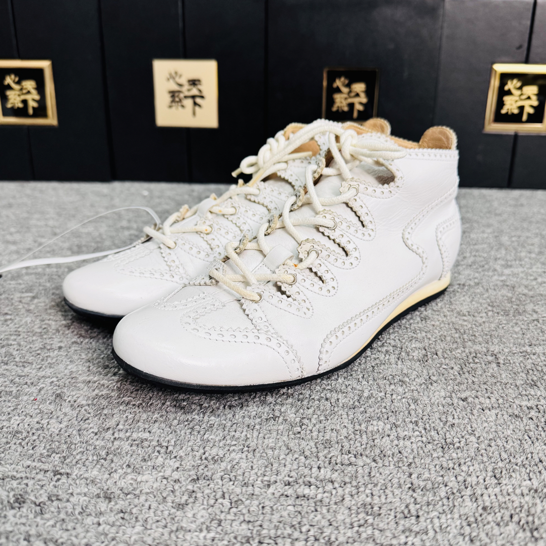 99新 Hermes/爱马仕 高帮运动鞋37.5码ysc4300