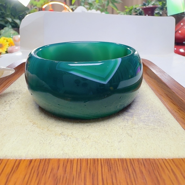 小***人玛瑙/玉髓未镶嵌手镯