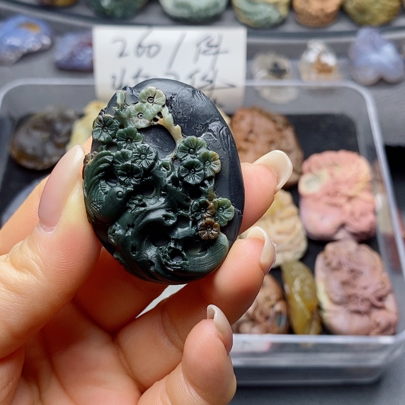 【闪购商品】未镶嵌定制石英质玉吊坠