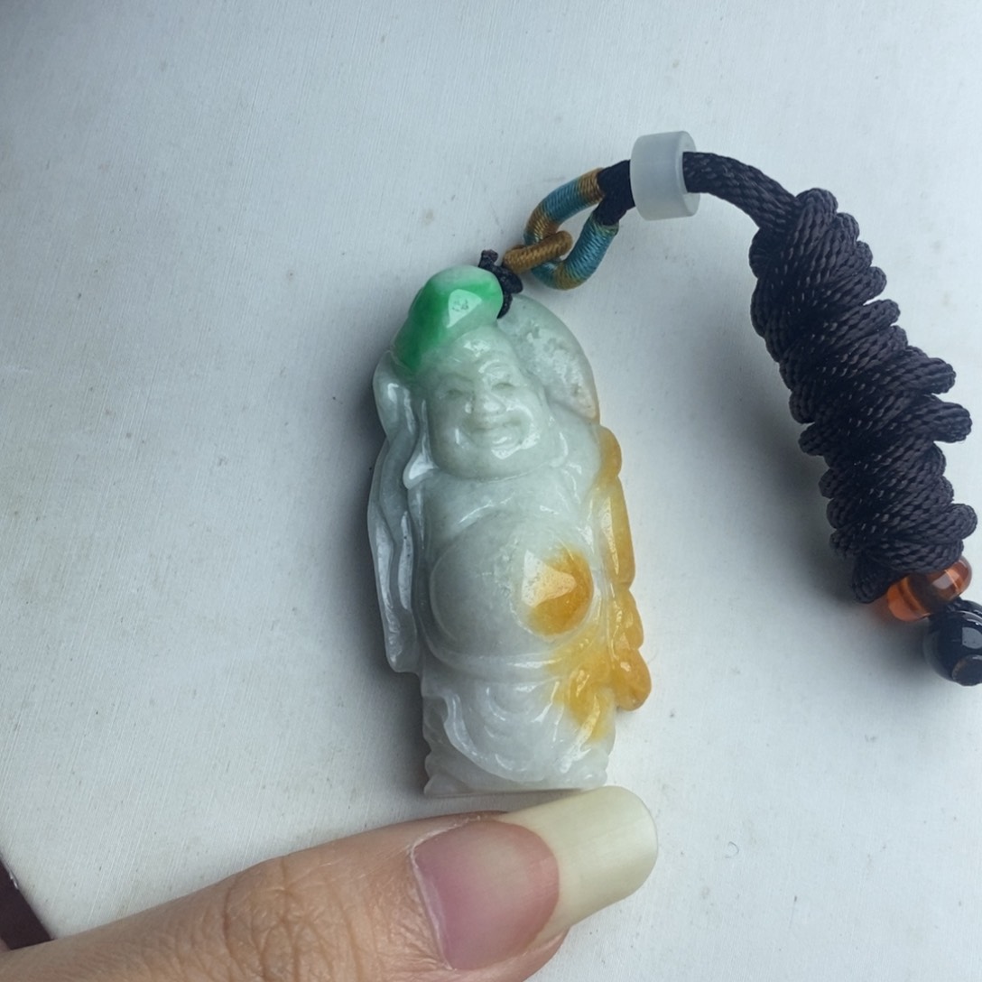 未镶嵌挂件翡翠财爷