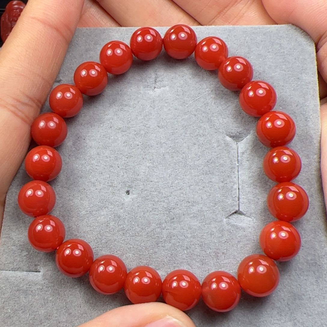 未镶嵌手串南红玛瑙