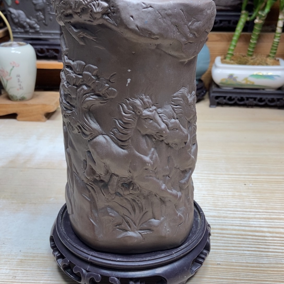 瓷片陶瓷花盆陶瓷艺术