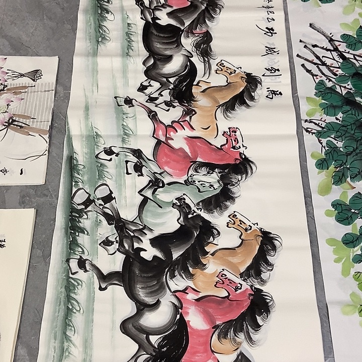 小周画廊的直播间