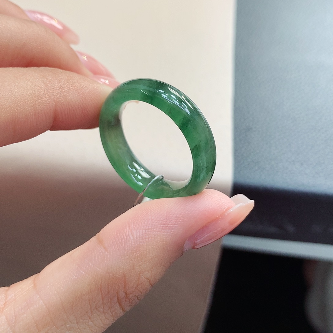 未镶嵌戒指翡翠20号