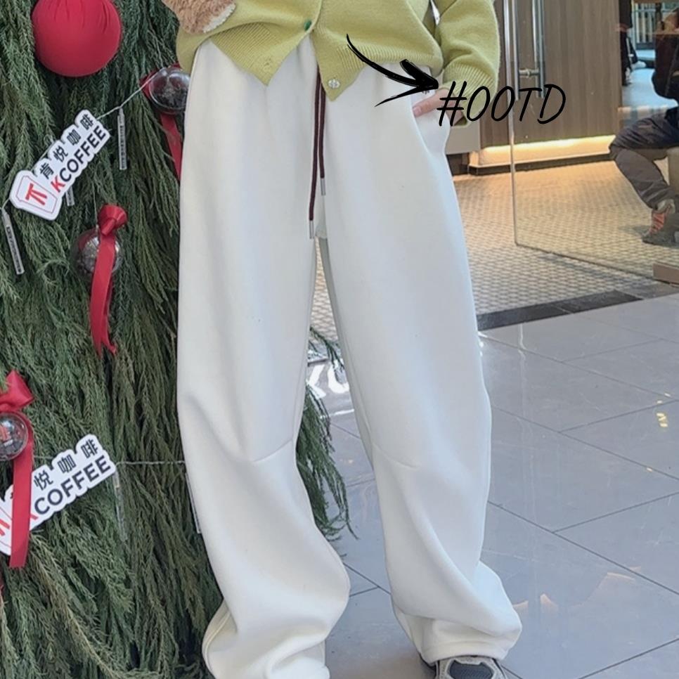 【年款】跳跳鱼童装   冬款潮流休闲时尚百搭加绒纯色直筒裤269286