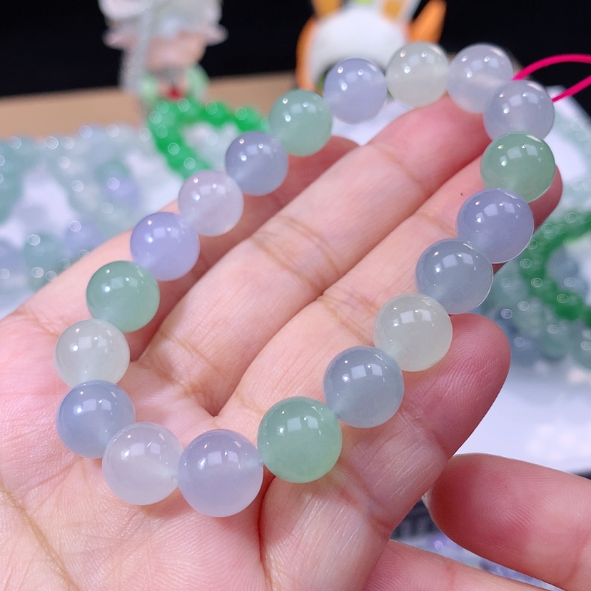 【闪购商品】未镶嵌翡翠手链朴*柴翡翠