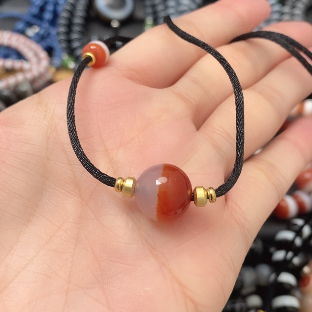 玛瑙/玉髓玛瑙锁骨未镶嵌