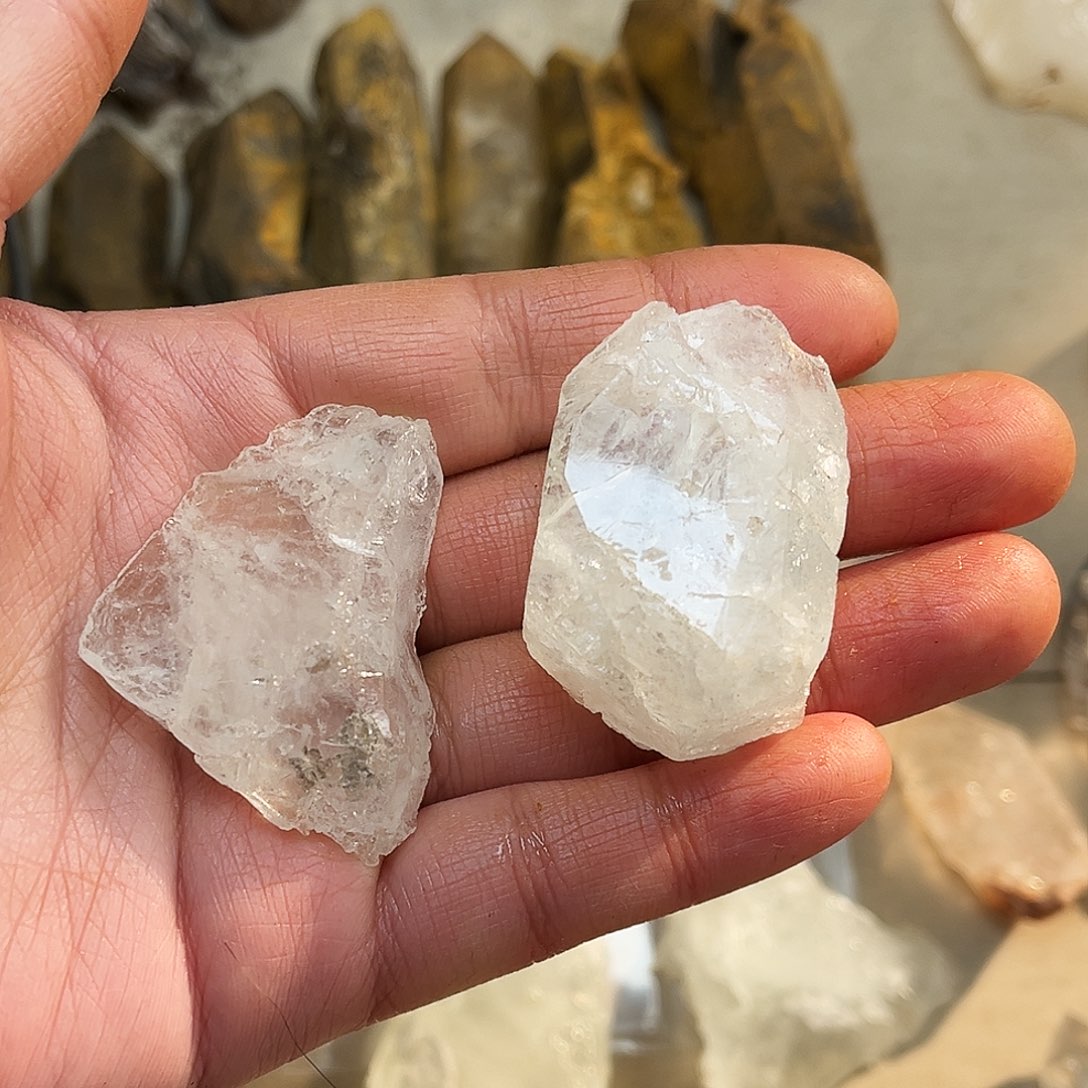 钛***E水晶未镶嵌珠宝半成品