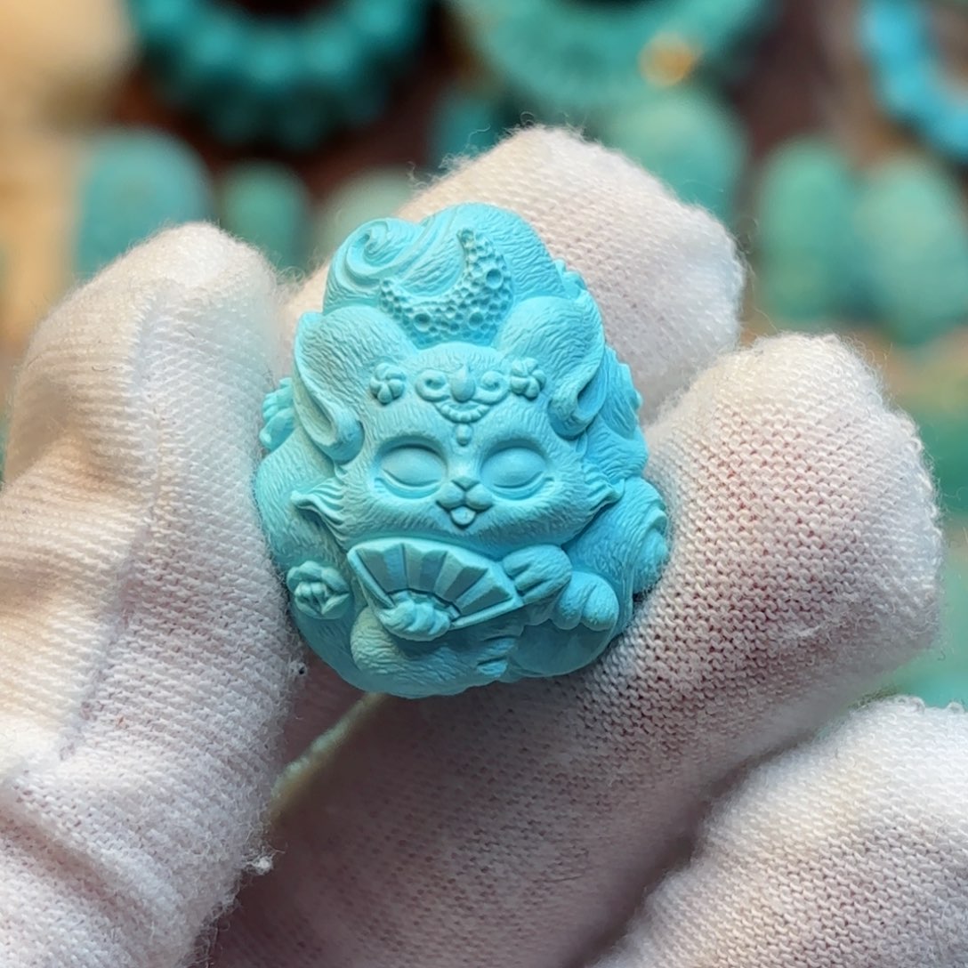 绿松石配饰未镶嵌