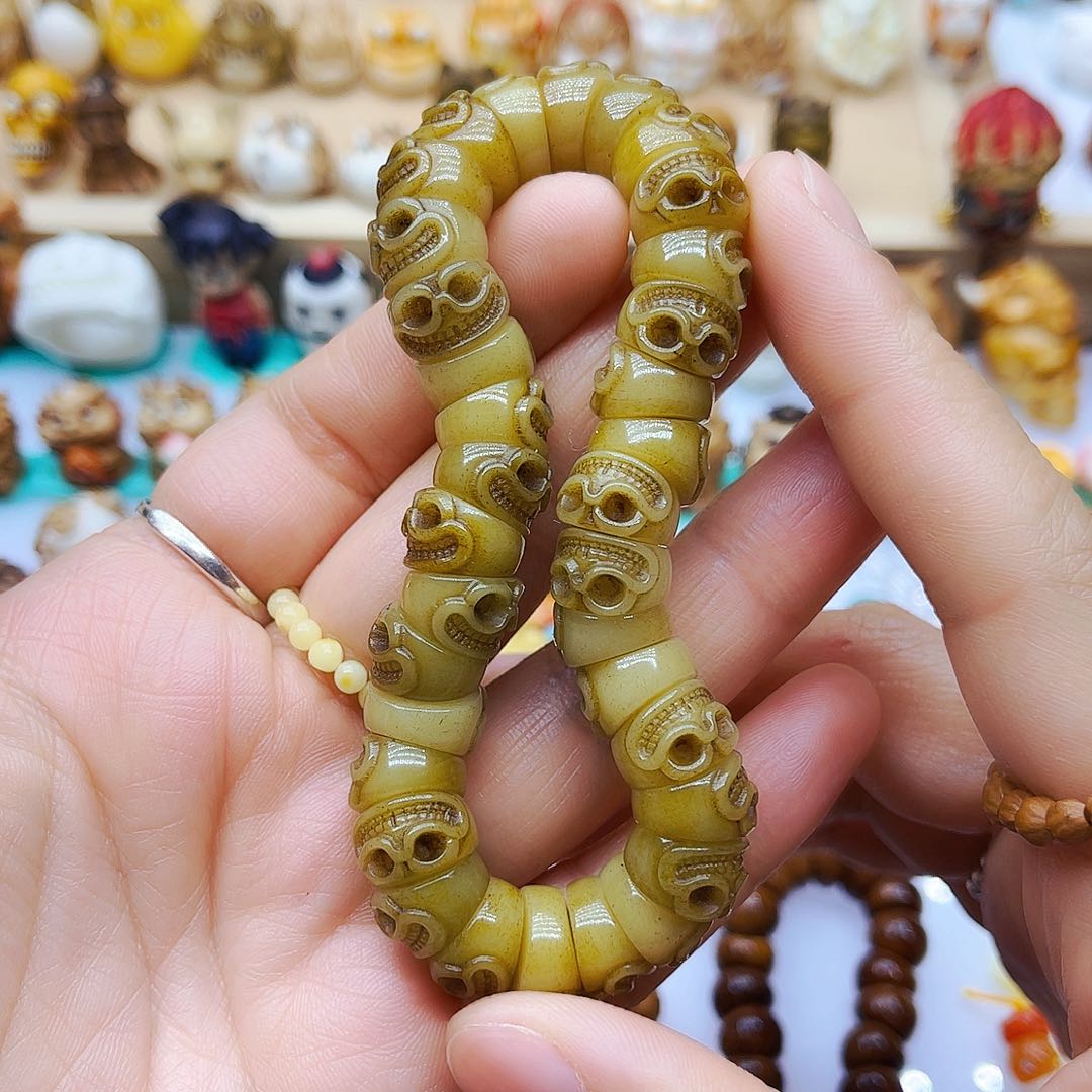 驼骨手串/手链手工打磨手链