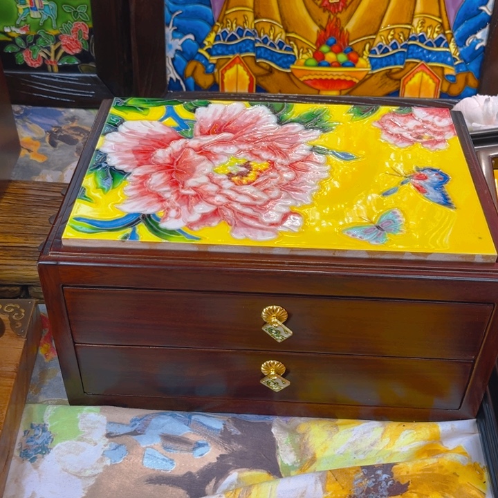 一***人加大款瓷板画艺术作品